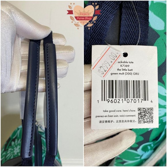 💚Kate Spade New York Polyester Floral Print Bag W/ Wristlet-SET💚 - Picture 4 of 16